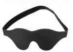 Fur Blindfold Black