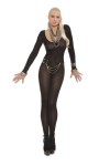 Sheer Long Sleeve Body Stocking