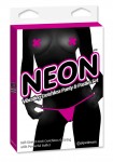 Neon Vibrating Panty & Pasty Set Pink