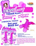 Horny Honey Finger Play Bunny Magenta