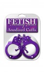 Fetish Fantasy Anodized Cuffs Purple